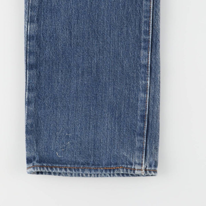 Levi's 501 straight denim pants for men, size W33 cotton blue type Vintage Second Hand