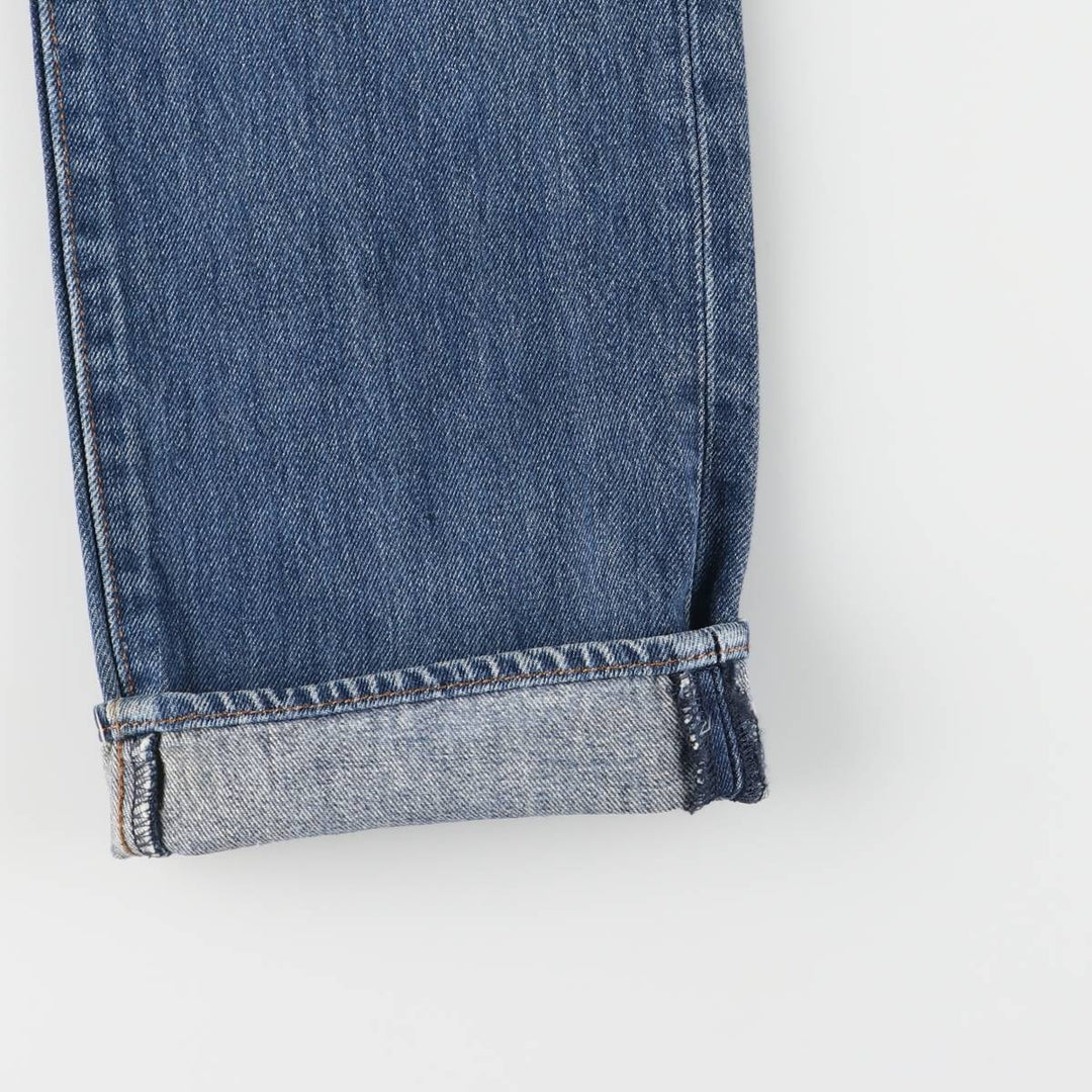 Levi's 501 straight denim pants for men, size W33 cotton blue type Vintage Second Hand