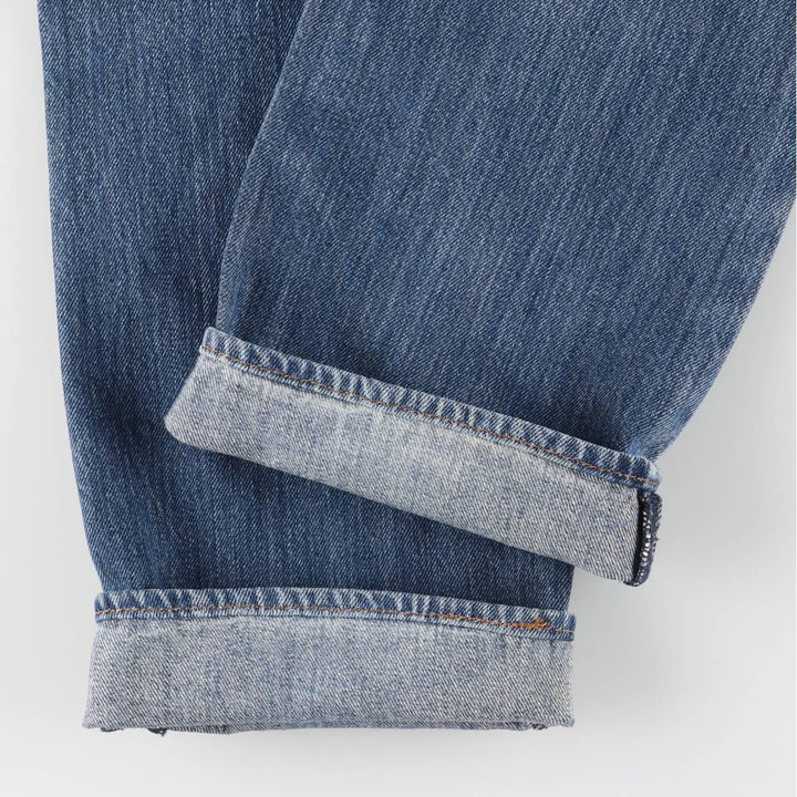 Levi's 501 straight denim pants for men, size W33 cotton blue type Vintage Second Hand