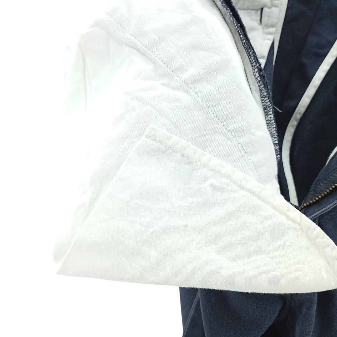 Ralph Lauren POLO by Ralph Lauren ANDREW PANT Two-pleat chino pants for men, equivalent to W31 cotton navy blue type Vintage Second Hand