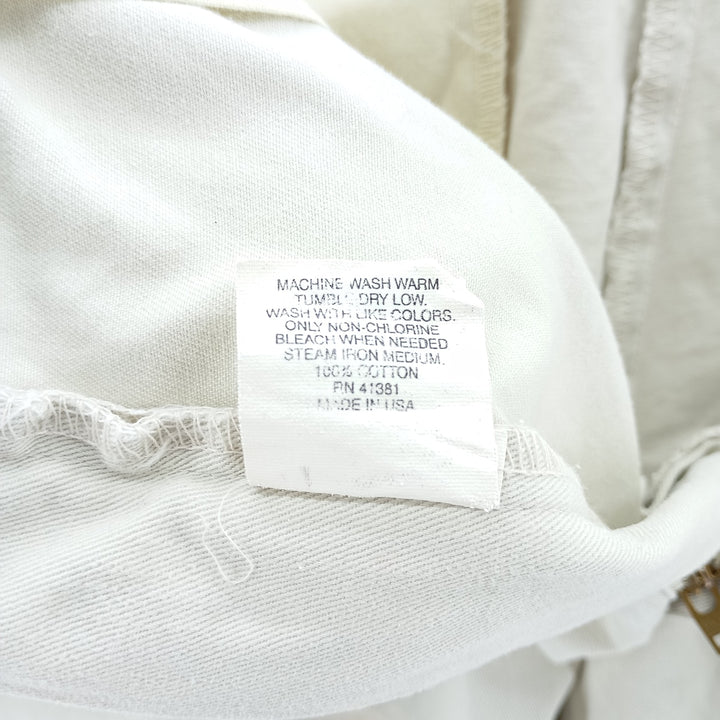 Vintage 90'S Ralph Lauren Polo Ralph Lauren two-pleat chino pants, made in the USA, men's size W32. cotton Beige type Vintage Second Hand