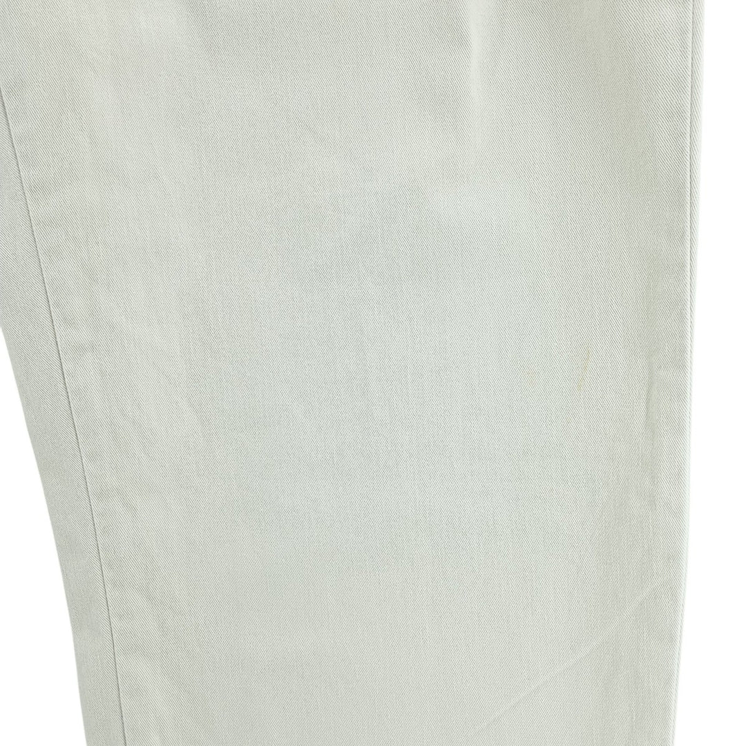 Vintage 90'S Ralph Lauren Polo Ralph Lauren two-pleat chino pants, made in the USA, men's size W32. cotton Beige type Vintage Second Hand