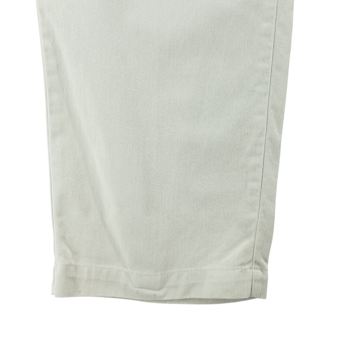 Vintage 90'S Ralph Lauren Polo Ralph Lauren two-pleat chino pants, made in the USA, men's size W32. cotton Beige type Vintage Second Hand