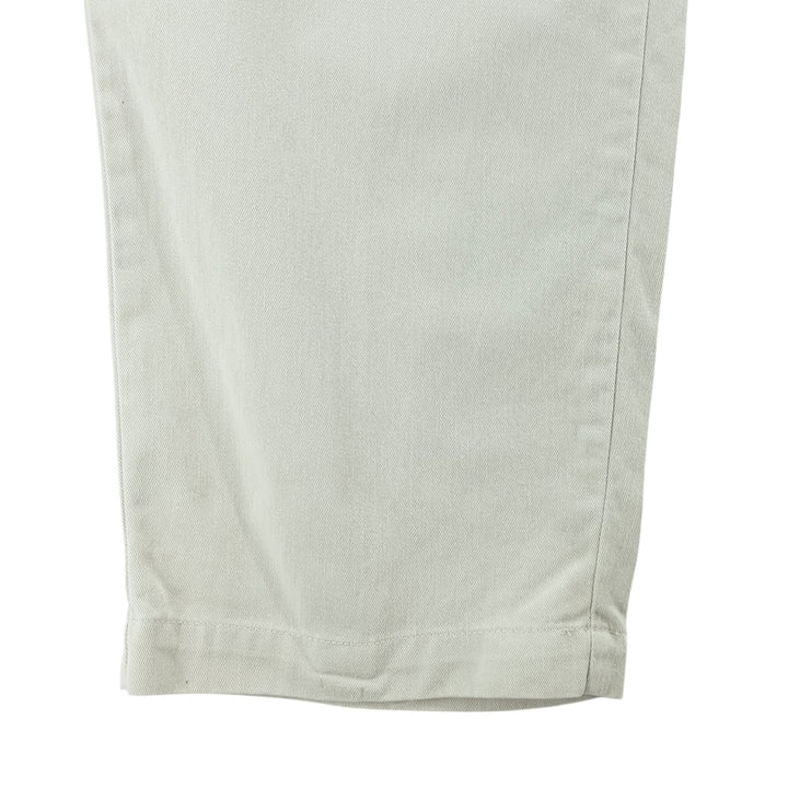 Vintage 90'S Ralph Lauren Polo Ralph Lauren two-pleat chino pants, made in the USA, men's size W32. cotton Beige type Vintage Second Hand