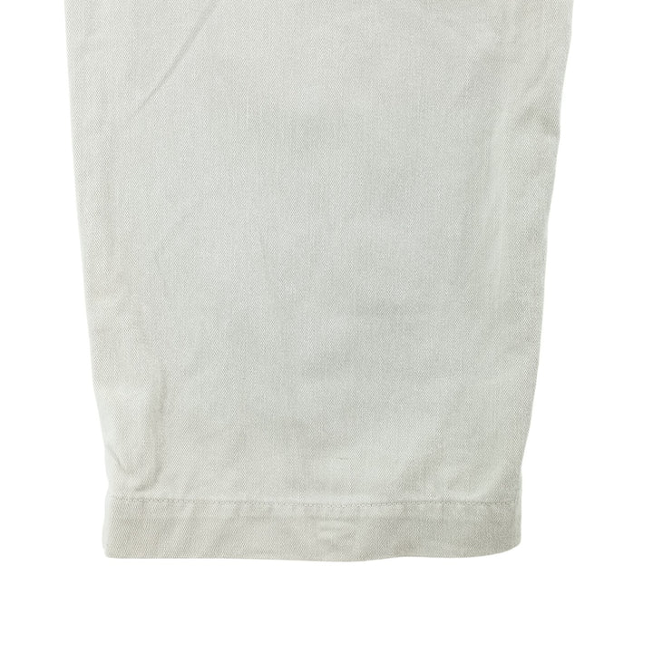 Vintage 90'S Ralph Lauren Polo Ralph Lauren two-pleat chino pants, made in the USA, men's size W32. cotton Beige type Vintage Second Hand