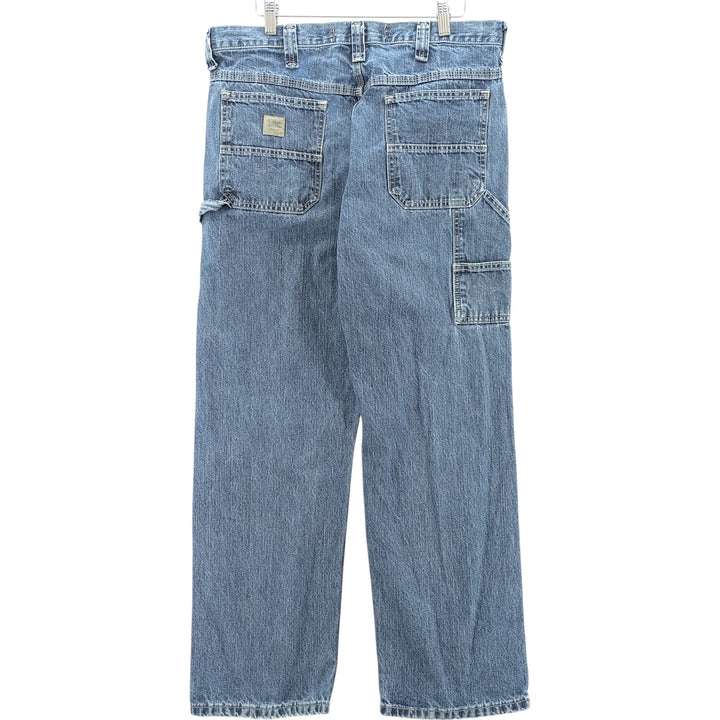 Lee Dungarees Carpenter Denim Painter Pants for Men, W34 cotton blue type Vintage Second Hand