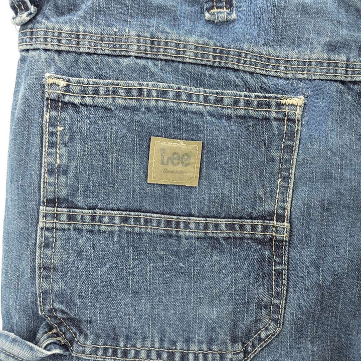 Lee Dungarees Carpenter Denim Painter Pants for Men, W34 cotton blue type Vintage Second Hand