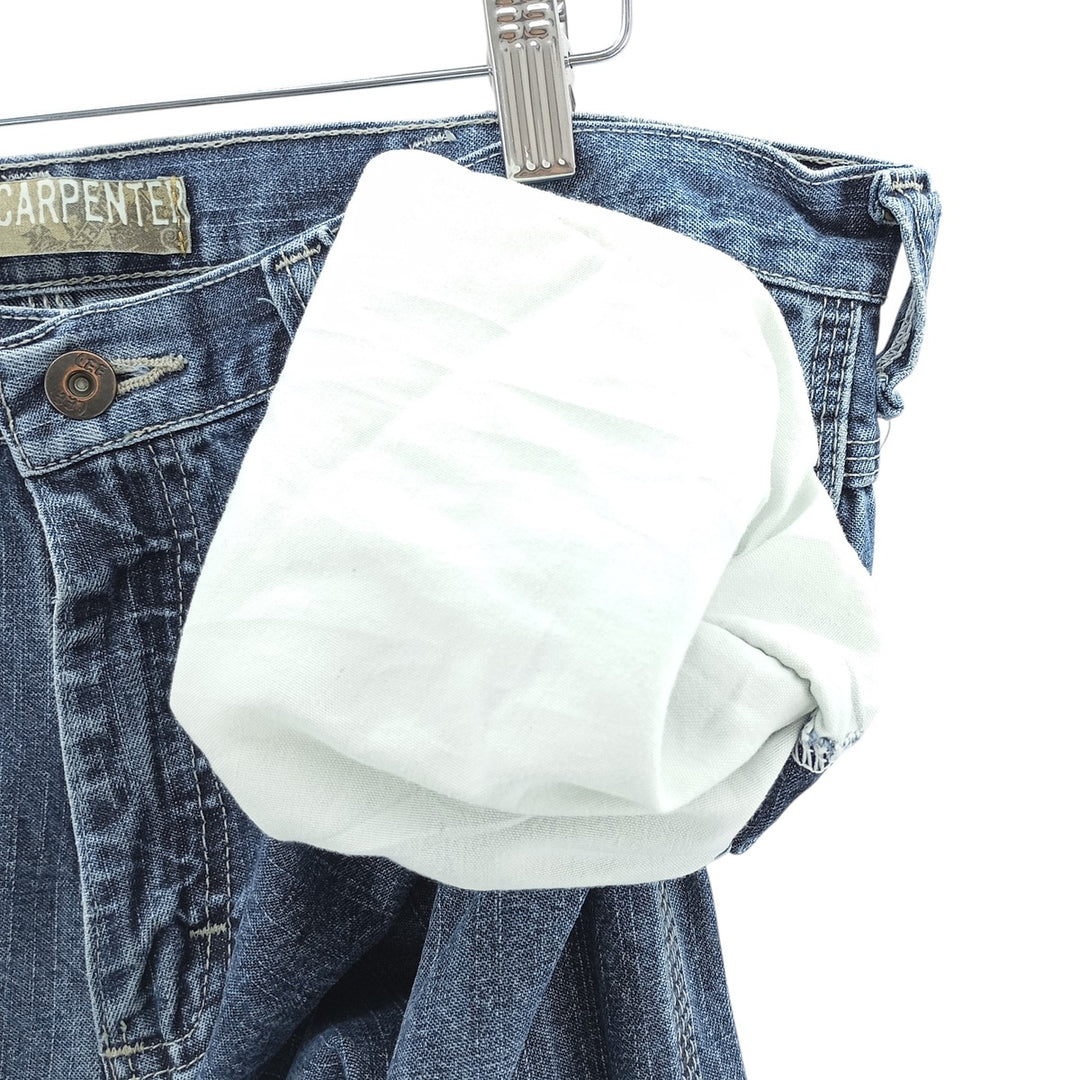 Lee Dungarees Carpenter Denim Painter Pants for Men, W34 cotton blue type Vintage Second Hand