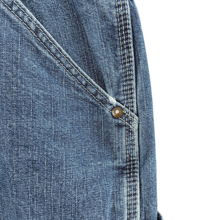 Lee Dungarees Carpenter Denim Painter Pants for Men, W34 cotton blue type Vintage Second Hand