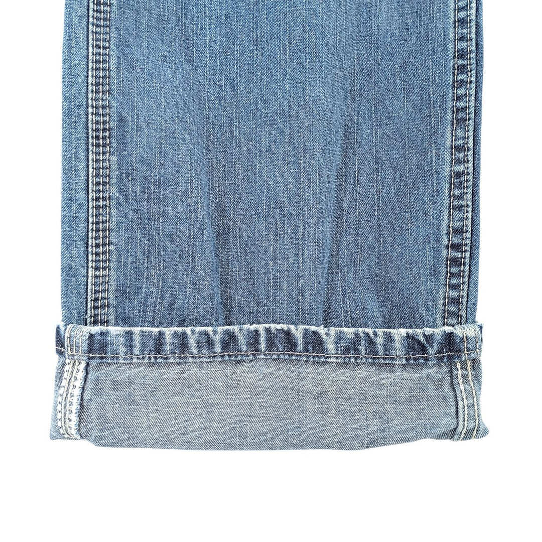 Lee Dungarees Carpenter Denim Painter Pants for Men, W34 cotton blue type Vintage Second Hand