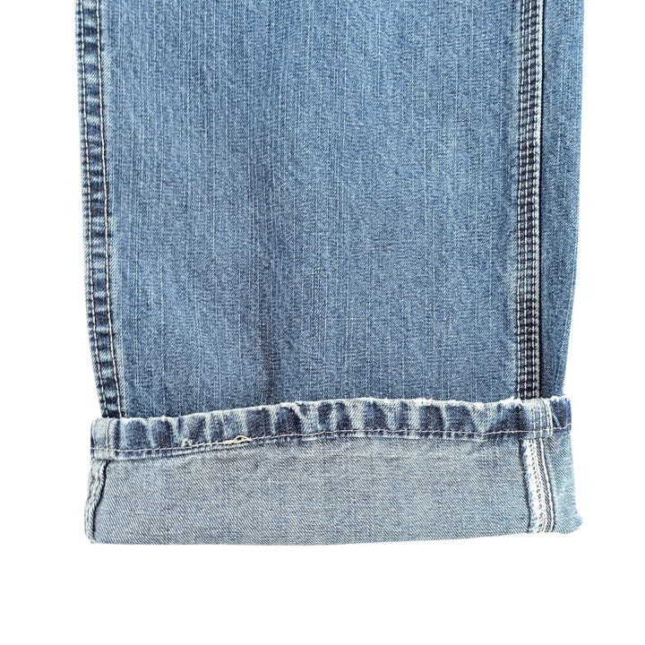 Lee Dungarees Carpenter Denim Painter Pants for Men, W34 cotton blue type Vintage Second Hand