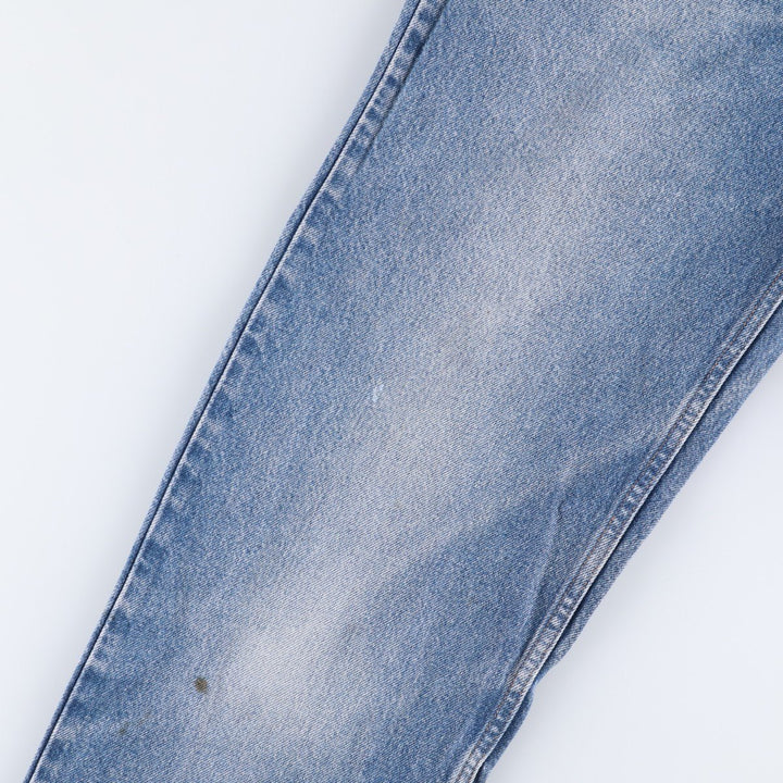 00'S Levi's 550 Relaxed Fit Black Denim Tapered Denim Pants Men's W34 cotton blue type Vintage Second Hand