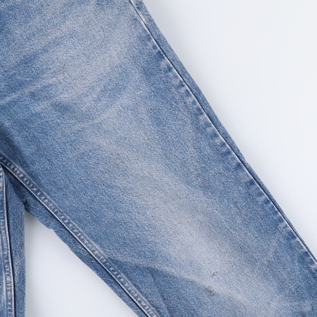 00'S Levi's 550 Relaxed Fit Black Denim Tapered Denim Pants Men's W34 cotton blue type Vintage Second Hand