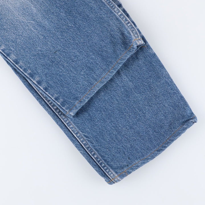 00'S Levi's 550 Relaxed Fit Black Denim Tapered Denim Pants Men's W34 cotton blue type Vintage Second Hand