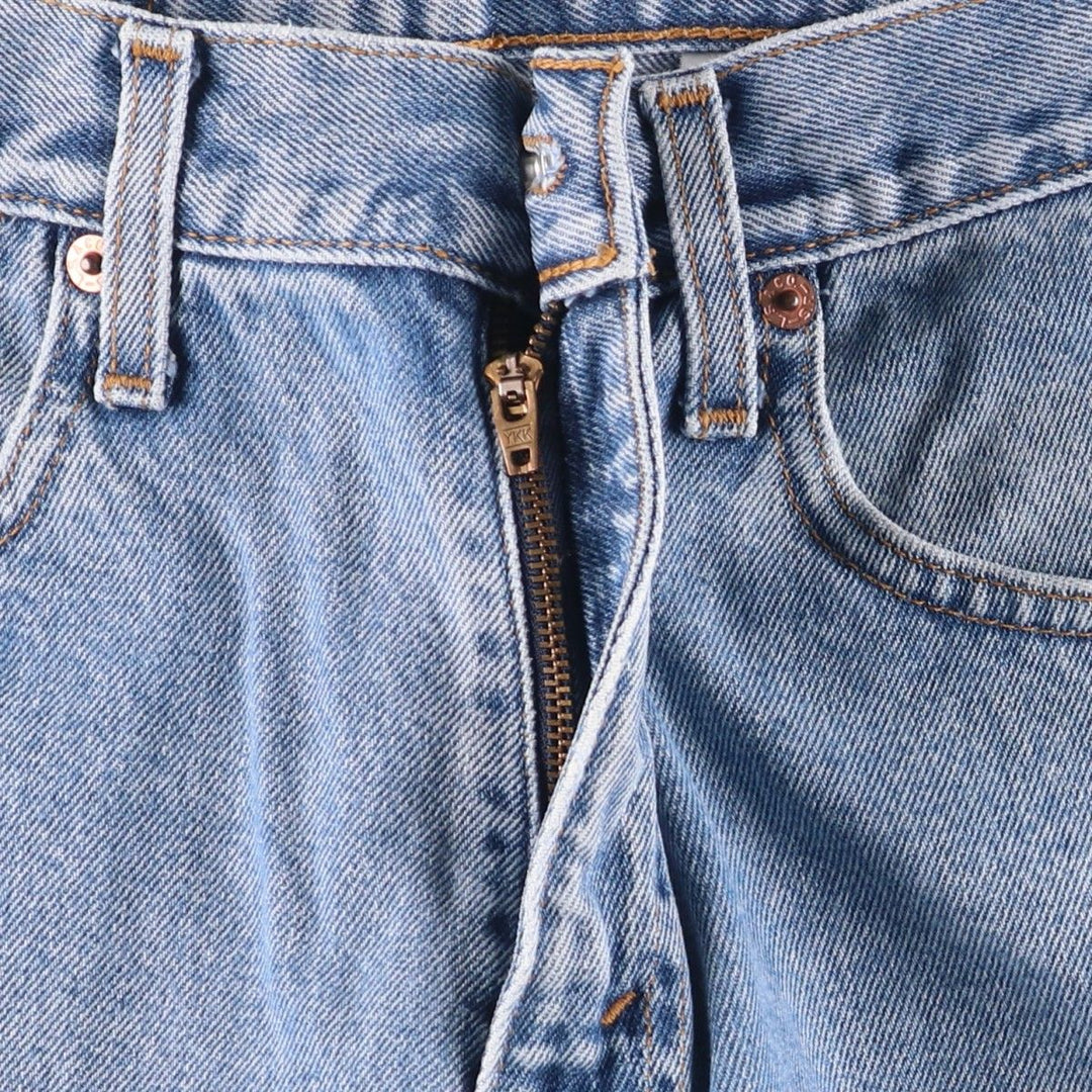 90'S Levi's 00550-4892 Relaxed Fit Tapered Denim Pants, Black Denim, Men's, Size W29 cotton Blue type light blue Vintage Second Hand