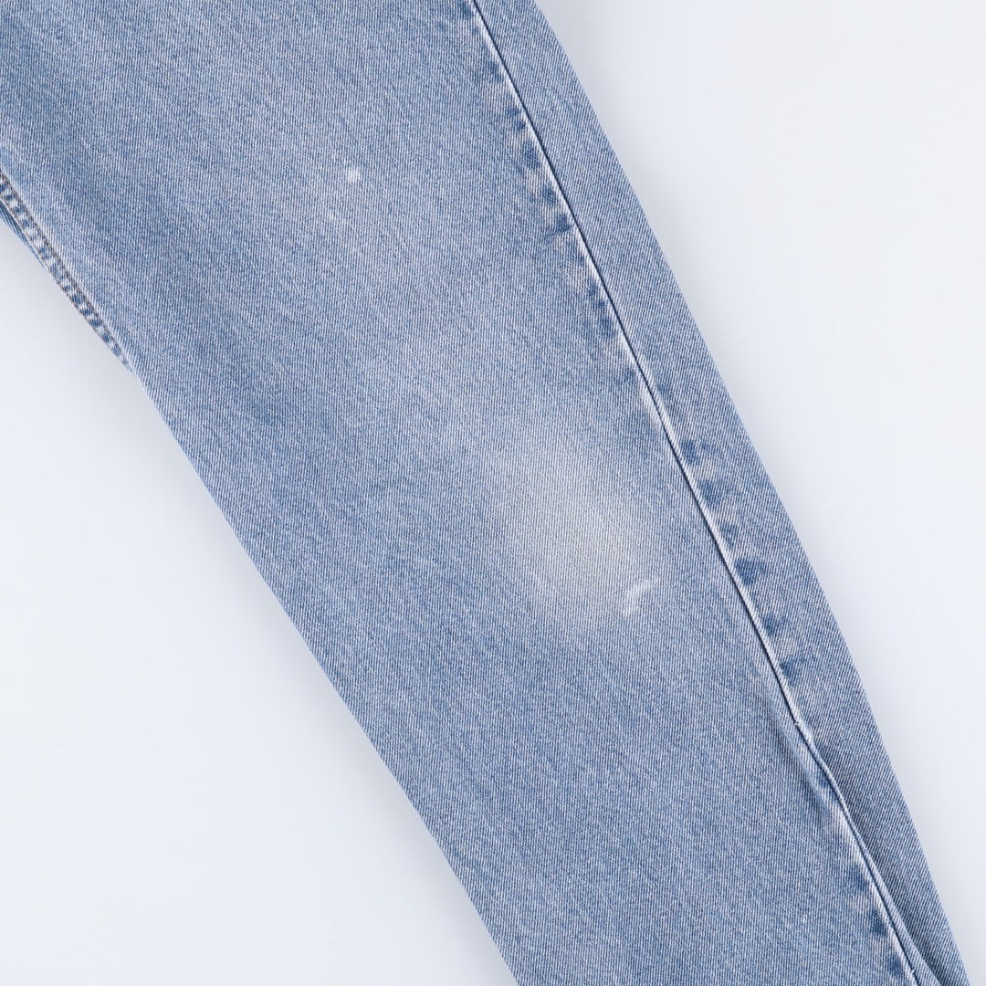 90'S Levi's 00550-4892 Relaxed Fit Tapered Denim Pants, Black Denim, Men's, Size W29 cotton Blue type light blue Vintage Second Hand