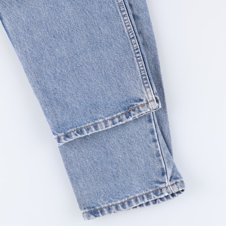 90'S Levi's 00550-4892 Relaxed Fit Tapered Denim Pants, Black Denim, Men's, Size W29 cotton Blue type light blue Vintage Second Hand