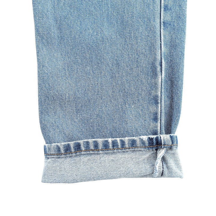 90'S Levi's 00550-4892 Relaxed Fit Tapered Denim Pants, Black Denim, Men's, Size W29 cotton Blue type light blue Vintage Second Hand