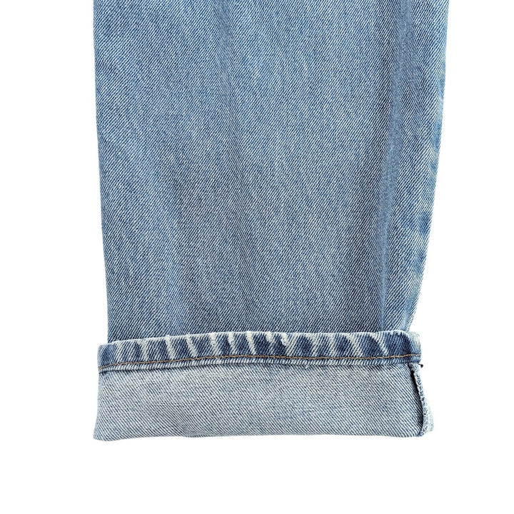 90'S Levi's 00550-4892 Relaxed Fit Tapered Denim Pants, Black Denim, Men's, Size W29 cotton Blue type light blue Vintage Second Hand