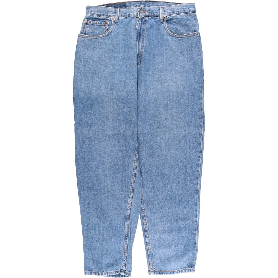 2000'S Levi's 560 Loose Fit Tapered Denim Pants, Black, Men's, Size W33 cotton blue type Vintage Second Hand