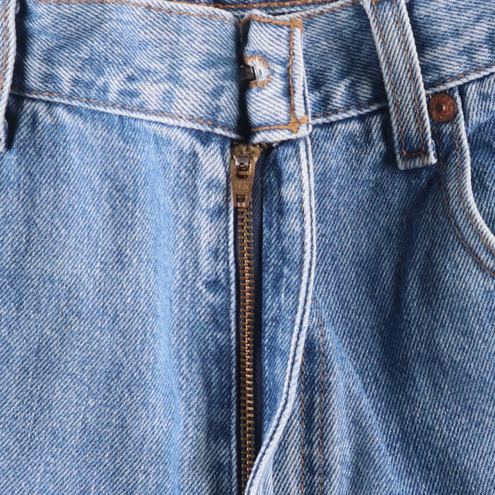 2000'S Levi's 560 Loose Fit Tapered Denim Pants, Black, Men's, Size W33 cotton blue type Vintage Second Hand