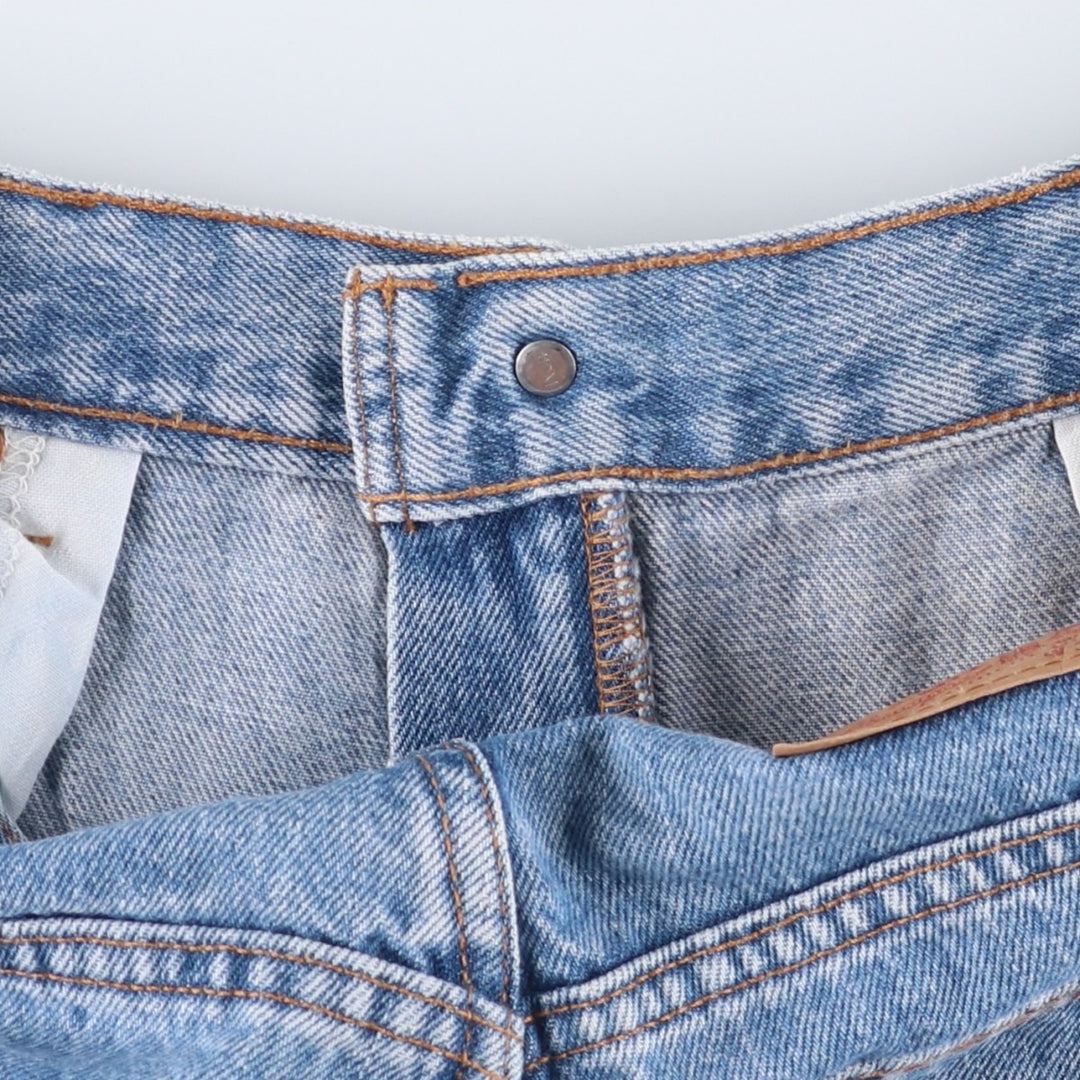 2000'S Levi's 560 Loose Fit Tapered Denim Pants, Black, Men's, Size W33 cotton blue type Vintage Second Hand