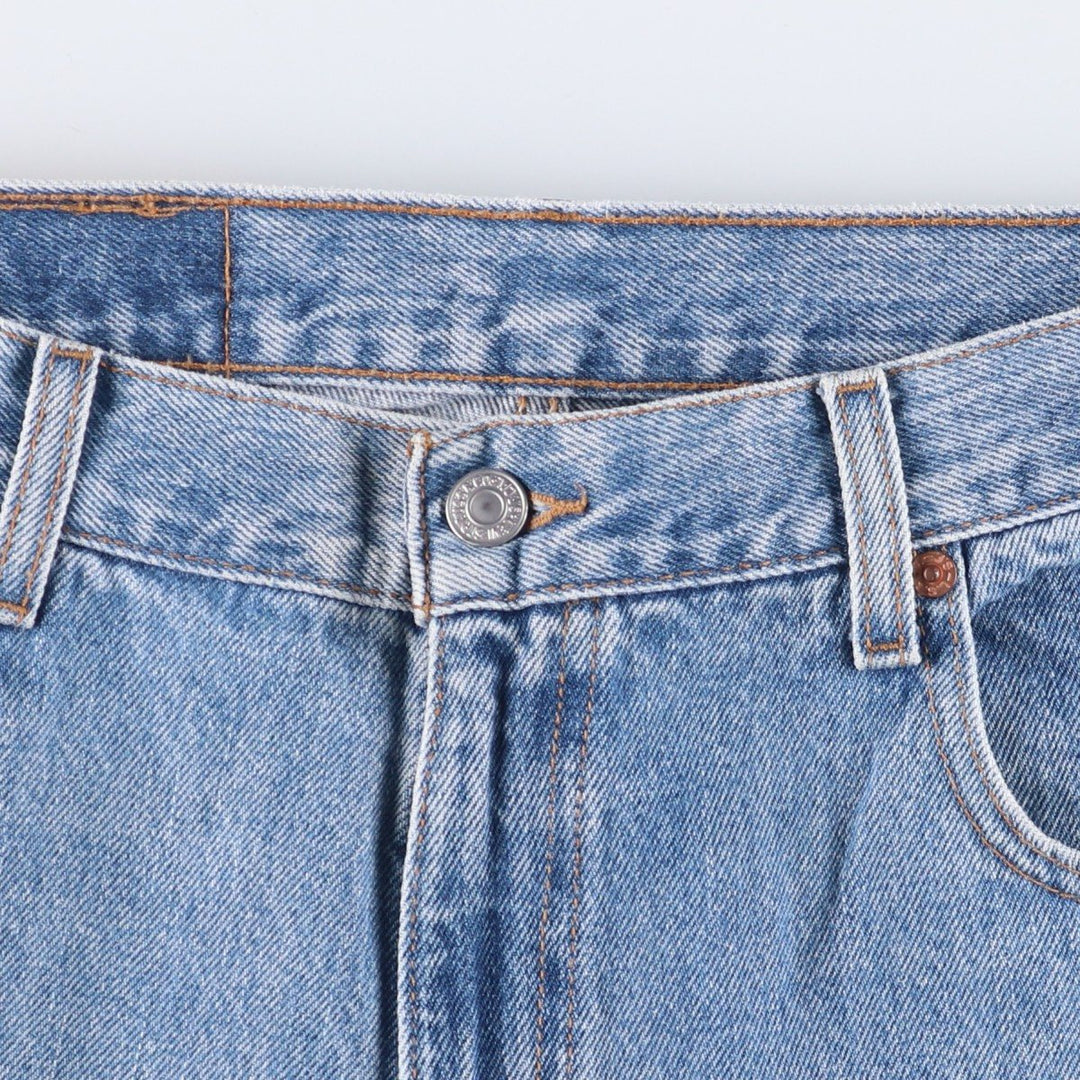 2000'S Levi's 560 Loose Fit Tapered Denim Pants, Black, Men's, Size W33 cotton blue type Vintage Second Hand