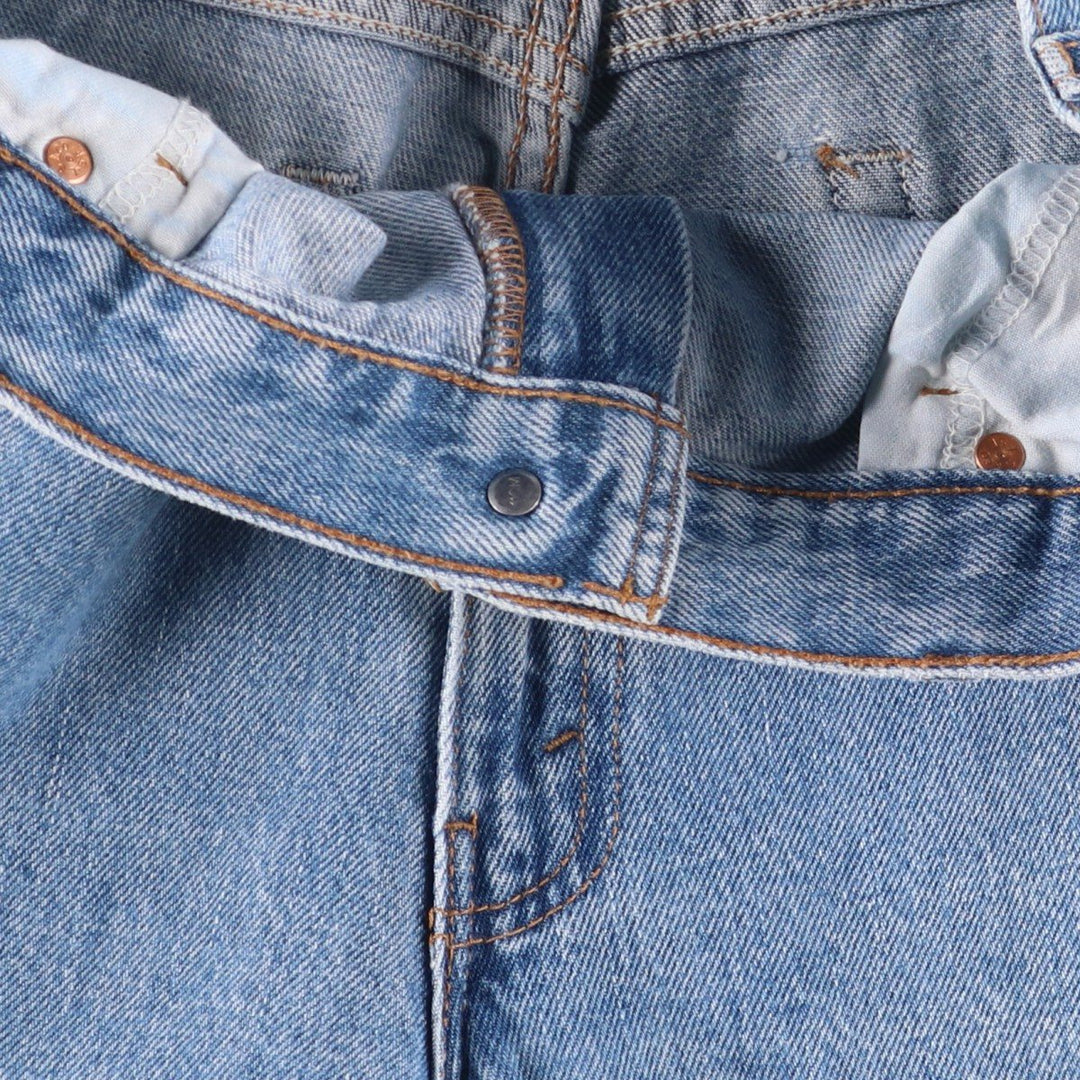 2000'S Levi's 560 Loose Fit Tapered Denim Pants, Black, Men's, Size W33 cotton blue type Vintage Second Hand