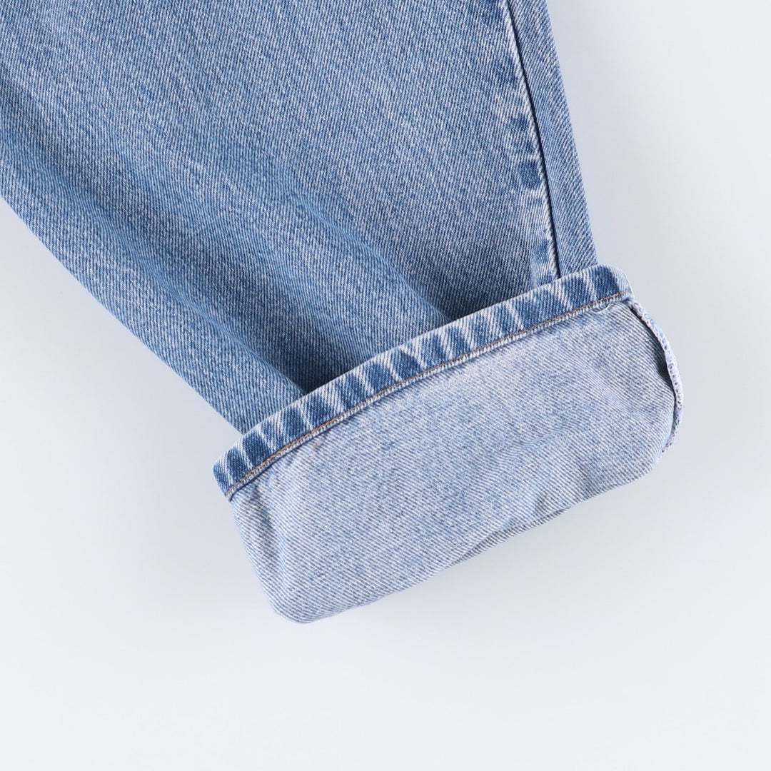 2000'S Levi's 560 Loose Fit Tapered Denim Pants, Black, Men's, Size W33 cotton blue type Vintage Second Hand