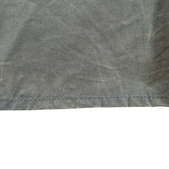 1990'S Barbour Bedale (formerly 3 Warrant) waxed cotton oiled jacket, Made in England, C42, Men's Size L cotton Khaki type Vintage Second Hand