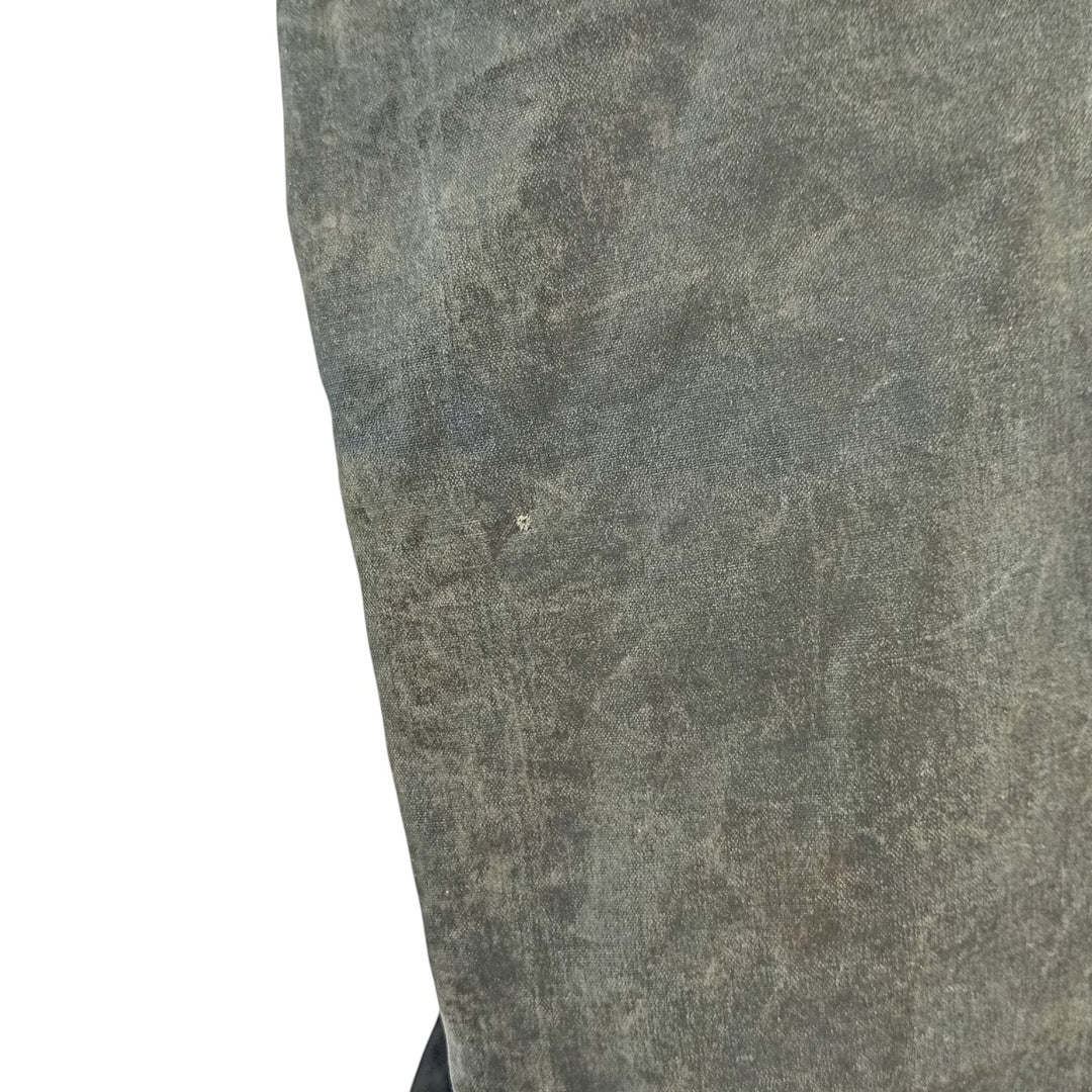 1990'S Barbour Bedale (formerly 3 Warrant) waxed cotton oiled jacket, Made in England, C42, Men's Size L cotton Khaki type Vintage Second Hand