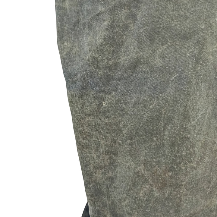 1990'S Barbour Bedale (formerly 3 Warrant) waxed cotton oiled jacket, Made in England, C42, Men's Size L cotton Khaki type Vintage Second Hand