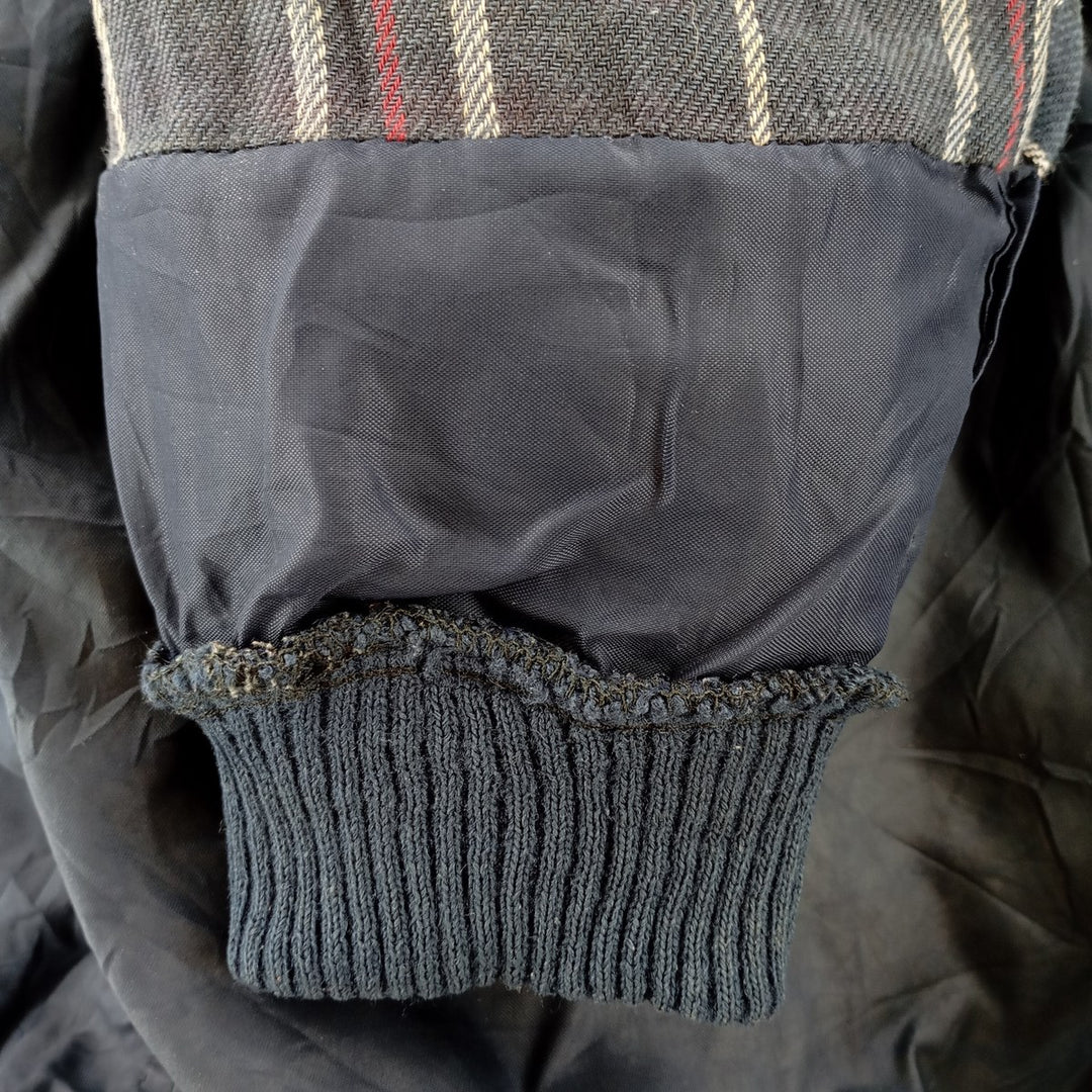 1990'S Barbour Bedale (formerly 3 Warrant) waxed cotton oiled jacket, Made in England, C42, Men's Size L cotton Khaki type Vintage Second Hand