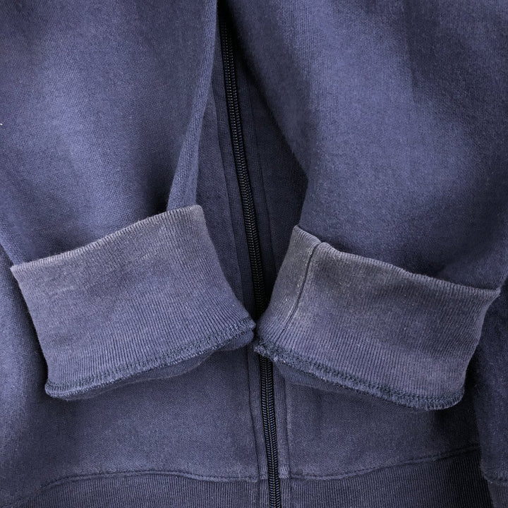 Fila full-zip sweatshirt, men's size XL cotton navy blue type Vintage Second Hand