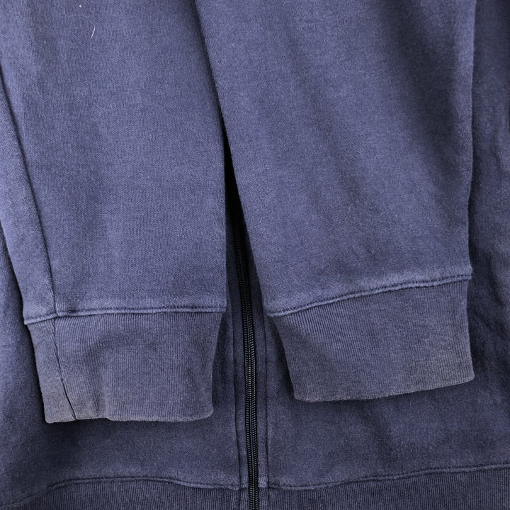 Fila full-zip sweatshirt, men's size XL cotton navy blue type Vintage Second Hand