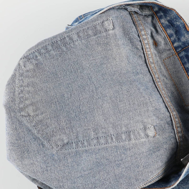 00'S Levi's 505 REGULAR FIT STRAIGHT LEG tapered denim pants for men, size w32 cotton blue type Vintage Second Hand