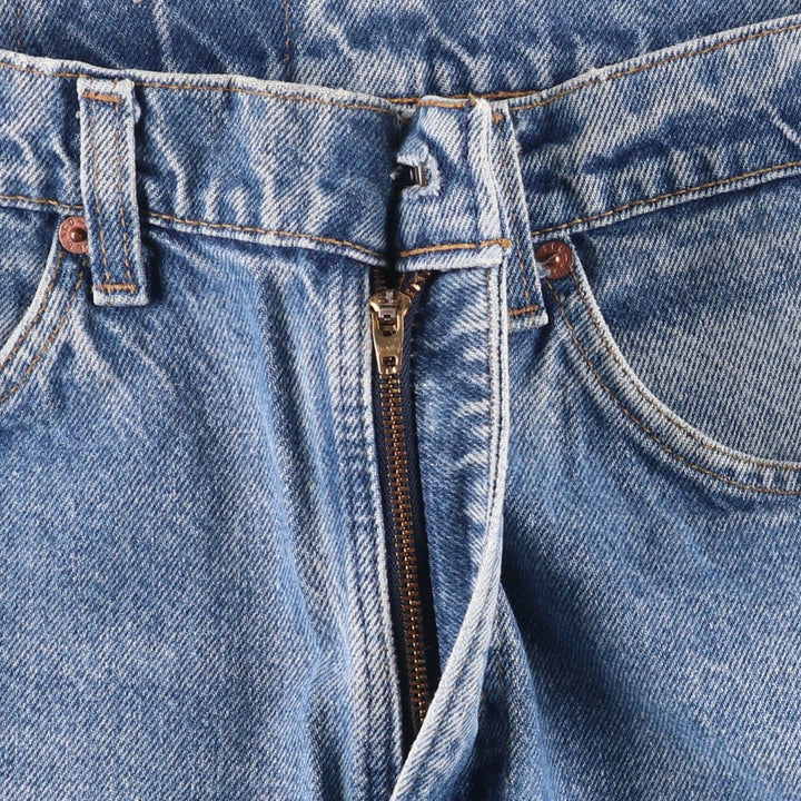 Levi's 505 Orange Tab Tapered Denim Pants, Made in USA, Men's Size W32 cotton blue type Vintage Second Hand