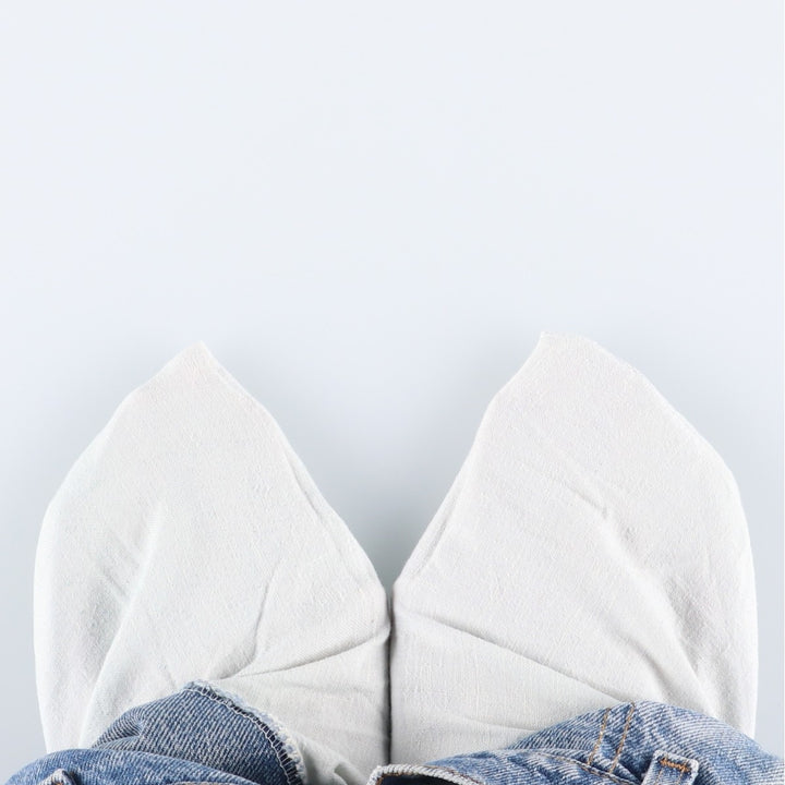 Levi's 505 Orange Tab Tapered Denim Pants, Made in USA, Men's Size W32 cotton blue type Vintage Second Hand