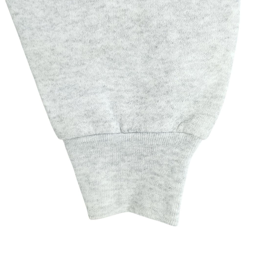 GFC Plain Blank Sweatshirt, Made in USA, Men's Size L cotton gray type Vintage Second Hand