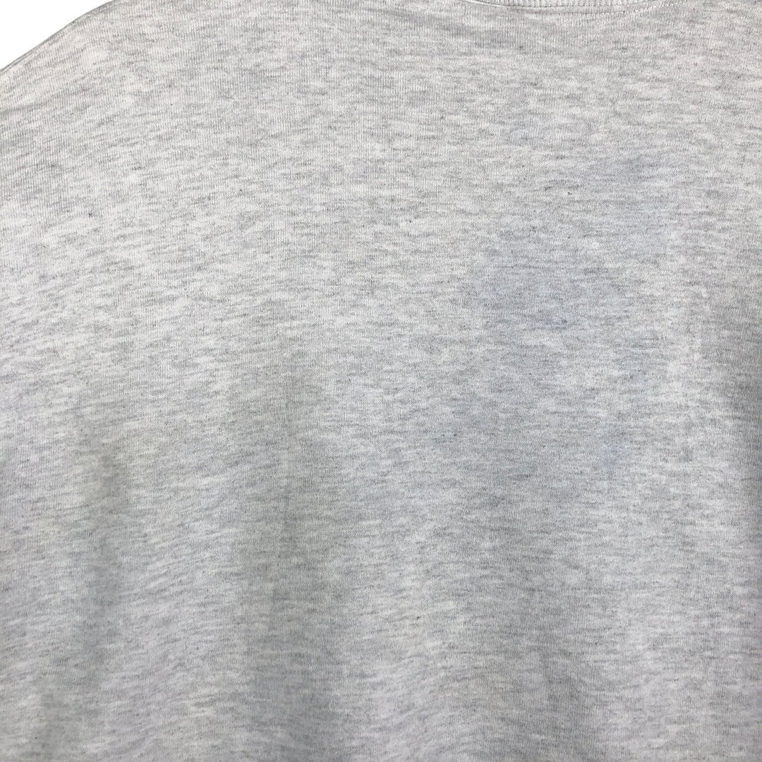 Vintage 90'S Russell plain two-tone blank sweatshirt, made in the USA, size L, men's cotton gray type Vintage Second Hand