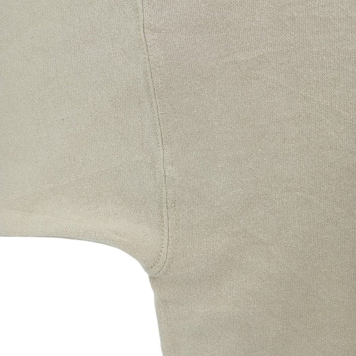 Vintage 90s-00'S Hanes COMFORTBLEND plain blank sweatshirt, men's size L cotton Beige type Vintage Second Hand