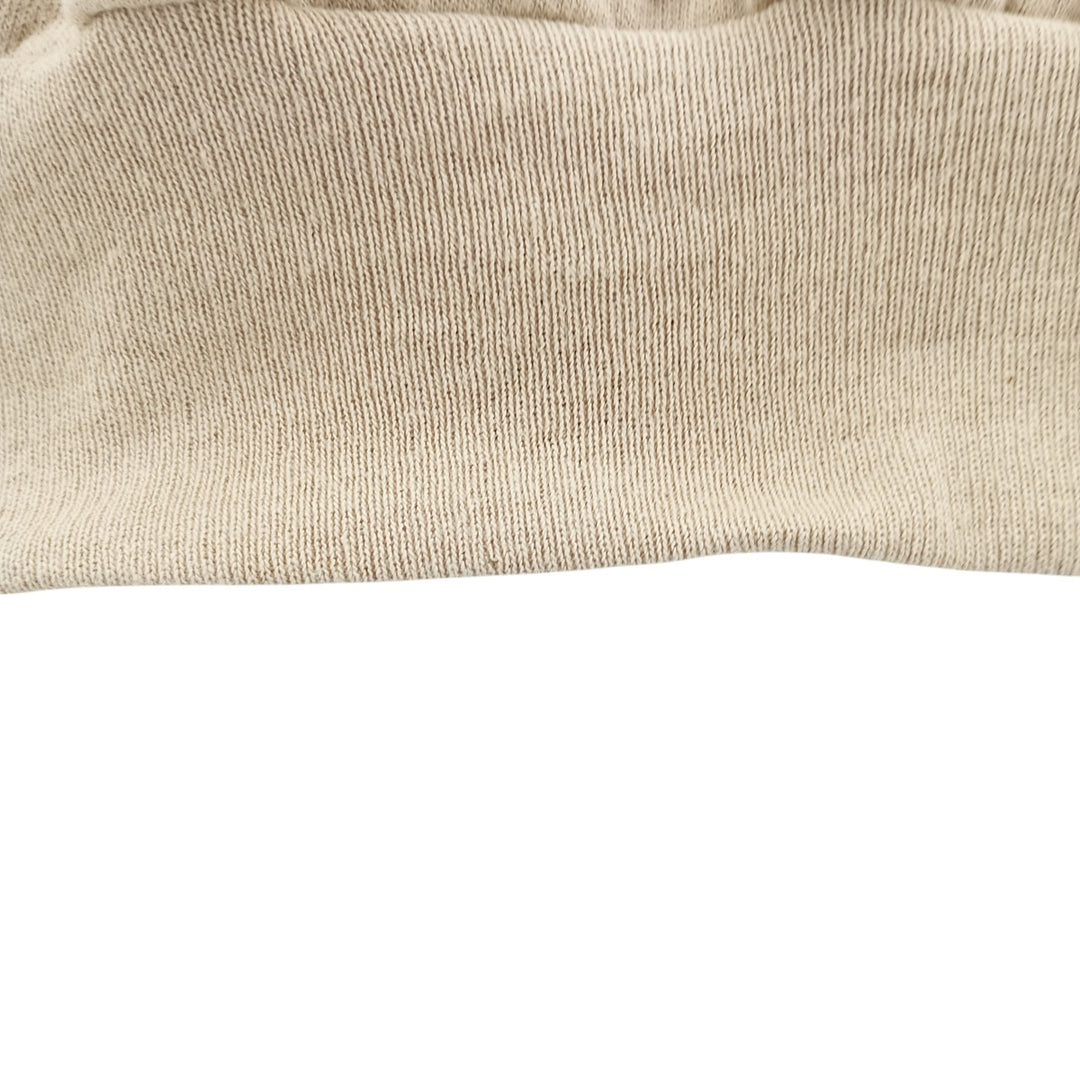 Vintage 90s-00'S Hanes COMFORTBLEND plain blank sweatshirt, men's size L cotton Beige type Vintage Second Hand