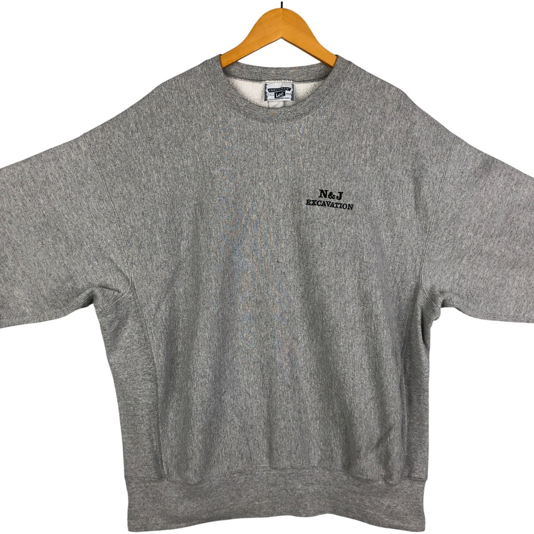 Vintage Lee Advertising Sweatshirt, Men's XL unclear gray type Vintage Second Hand
