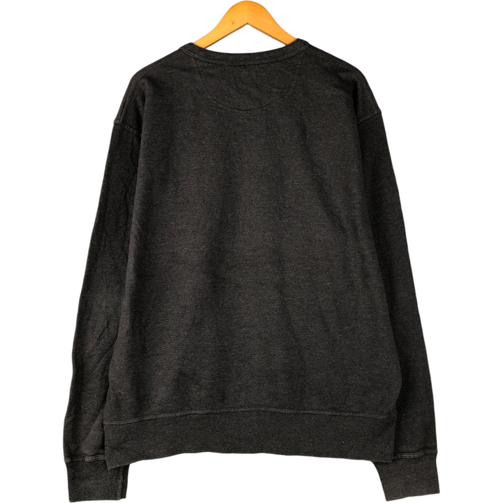 Champion Authentic One-Point Logo Sweatshirt, Men's Size L cotton gray type Vintage Second Hand