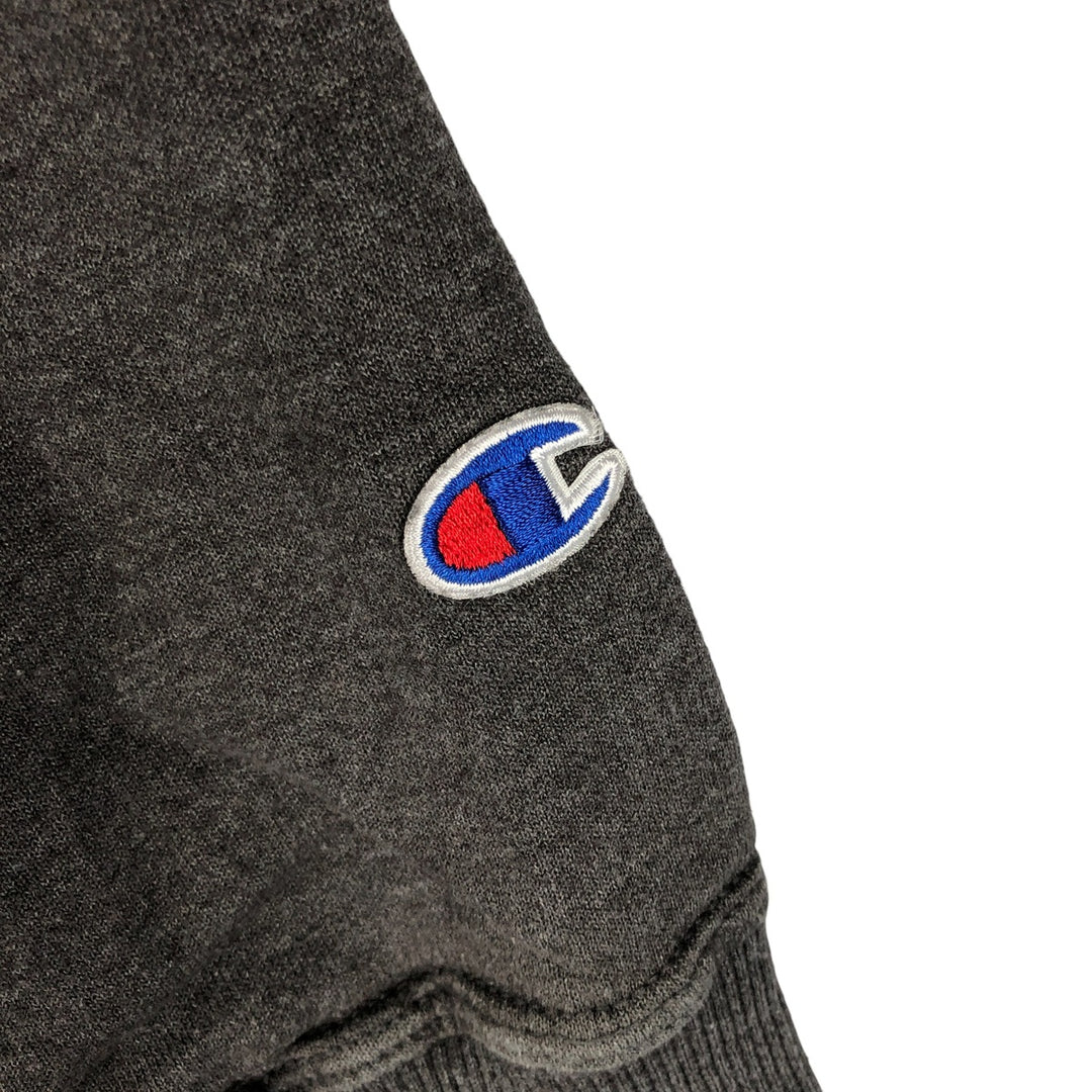 Champion Authentic One-Point Logo Sweatshirt, Men's Size L cotton gray type Vintage Second Hand