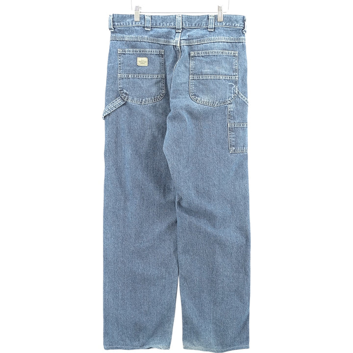 Lee DUNGAREES denim painter pants for men, size W34 unclear blue type Vintage Second Hand