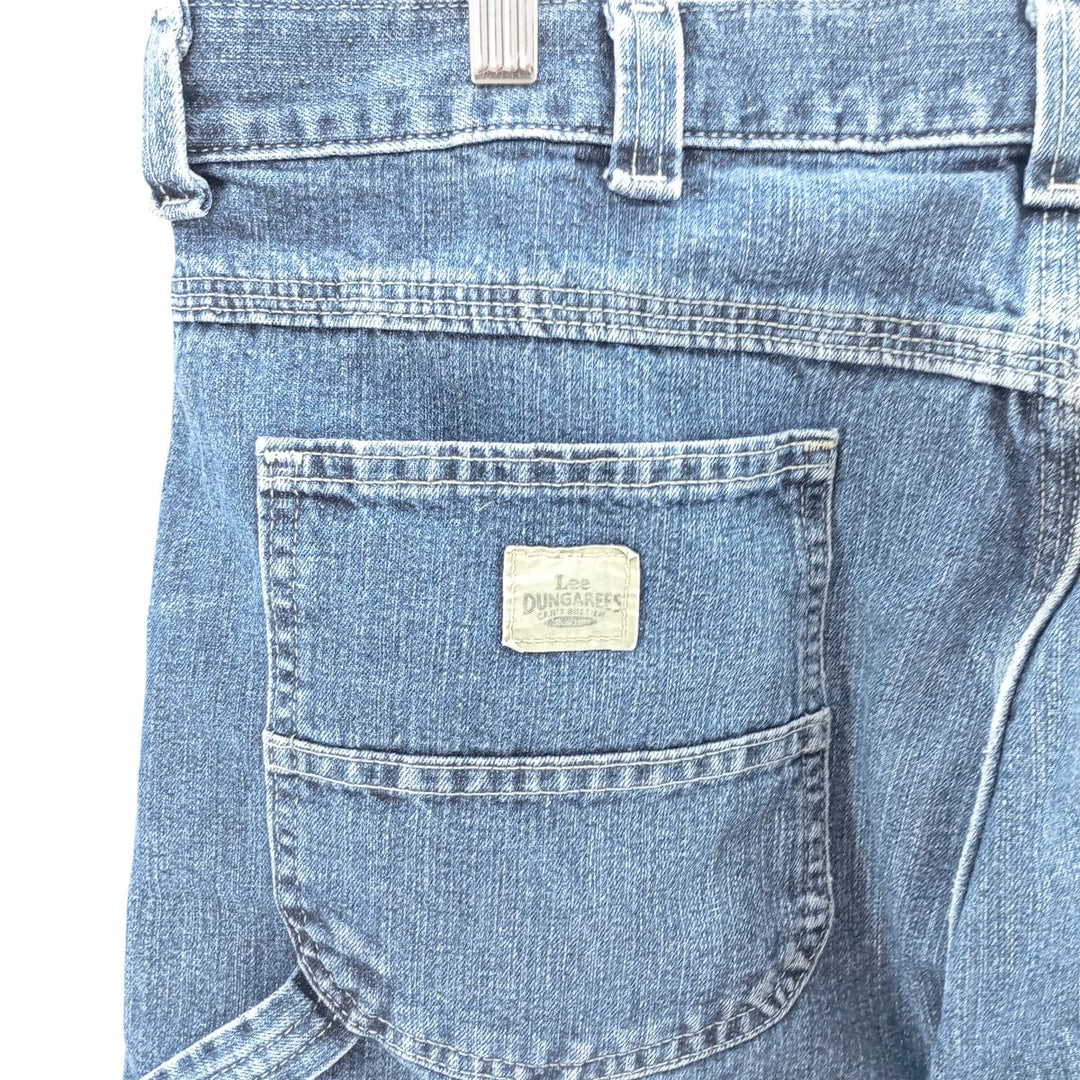 Lee DUNGAREES denim painter pants for men, size W34 unclear blue type Vintage Second Hand