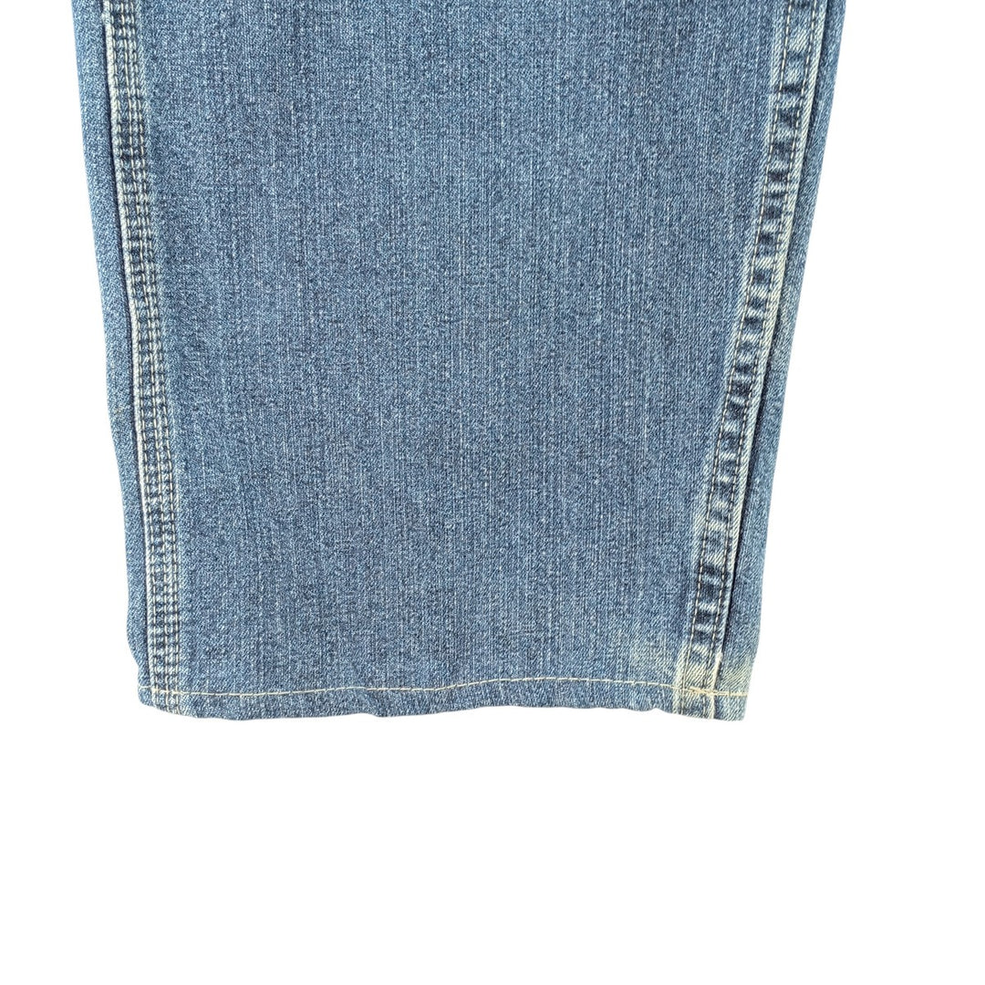 Lee DUNGAREES denim painter pants for men, size W34 unclear blue type Vintage Second Hand
