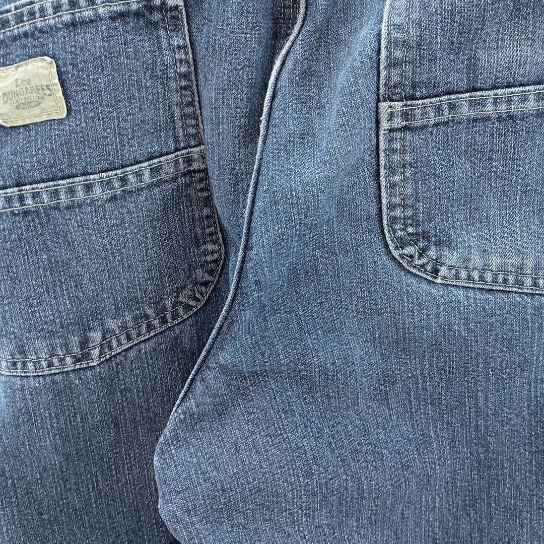 Lee DUNGAREES denim painter pants for men, size W34 unclear blue type Vintage Second Hand