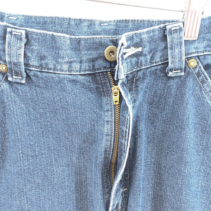 Lee DUNGAREES denim painter pants for men, size W34 unclear blue type Vintage Second Hand